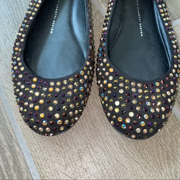 Giuseppe Zanotti embellished flats - Picture 6 of 9